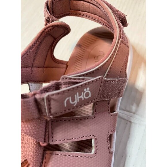 Ryka Women's Devoted Pink Strappy Athleisure Inspired Everyday Flat Sandals 10M - Picture 4 of 6
